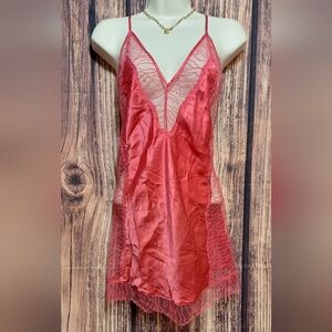 Naked Princess 100% Silk And Lace Slip Womens Size (Small)Petite NWT
